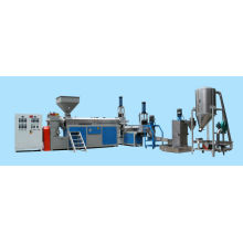 Waste plastic recycling extruder and pelletizing machine